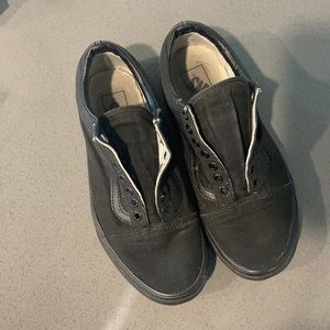 Unisex vans old skool black ( no laces )